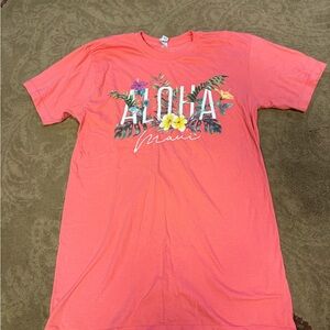 salmon Aloha Tee